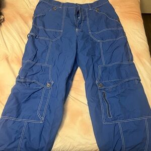 BDG Women's Vibrant Blue Cargo Pants